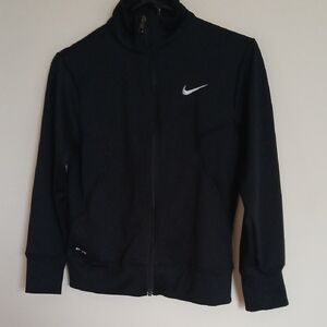Nike Dri-FIT Black Athletic Jacket